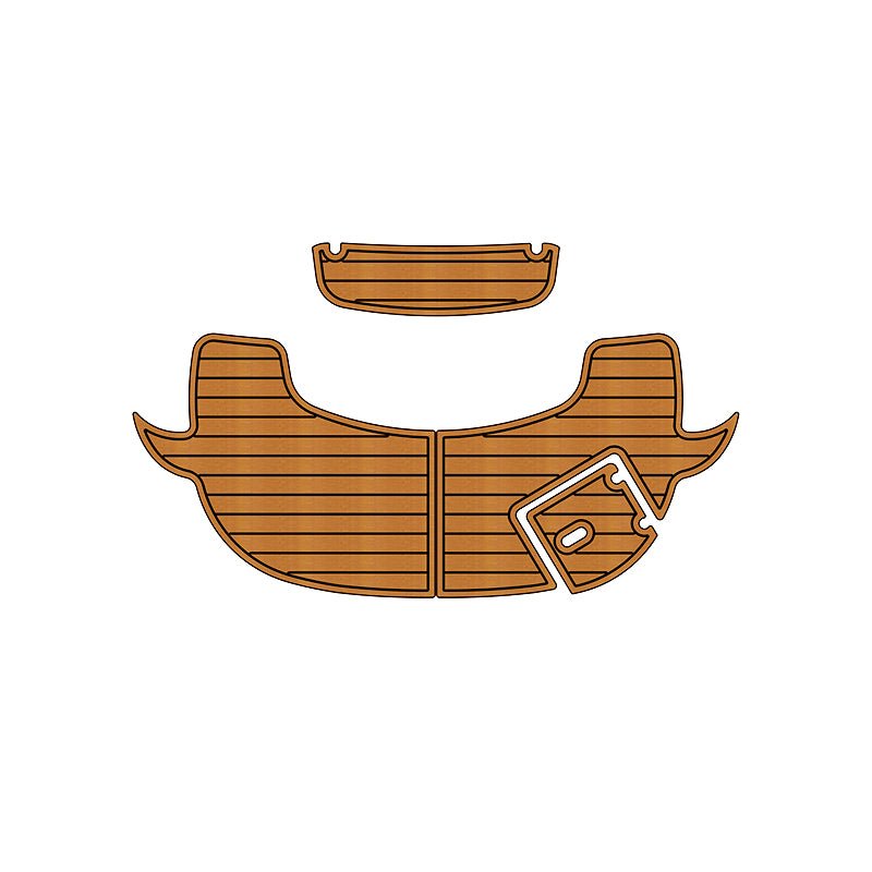 2005 Stingray 250 LR Swim Step Pad EVA Foam Boat Flooring Kit - HJDECK