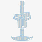 2006 - 2007 Four Winns 260 Horizon (Opt B) Custom Pre - Cut Boat Flooring Kit - HJDECK