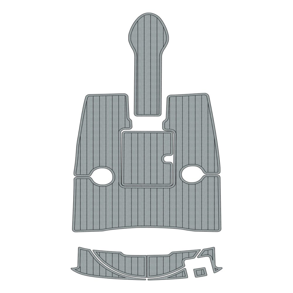 2006-2007 Sea Ray 205 Sport Swim Platform Pad Foam Boat Decking Kits - HJDECK