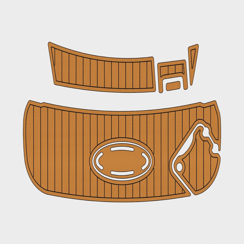 2006 - 2008 Larson 206 Senza Foam Teak Deck Floor Mat - HJDECK