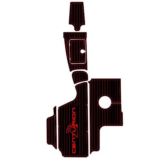 2006 - 2009 Centurion Avalanche C4 EVA Foam Faux Teak Boat Deck Mat Flooring Marine Decking - HJDECK