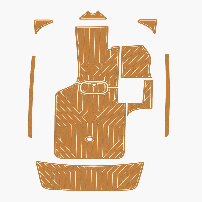 2006 - 2009 Malibu 23 LSV EVA Foam Precut Boat Flooring Kit - HJDECK