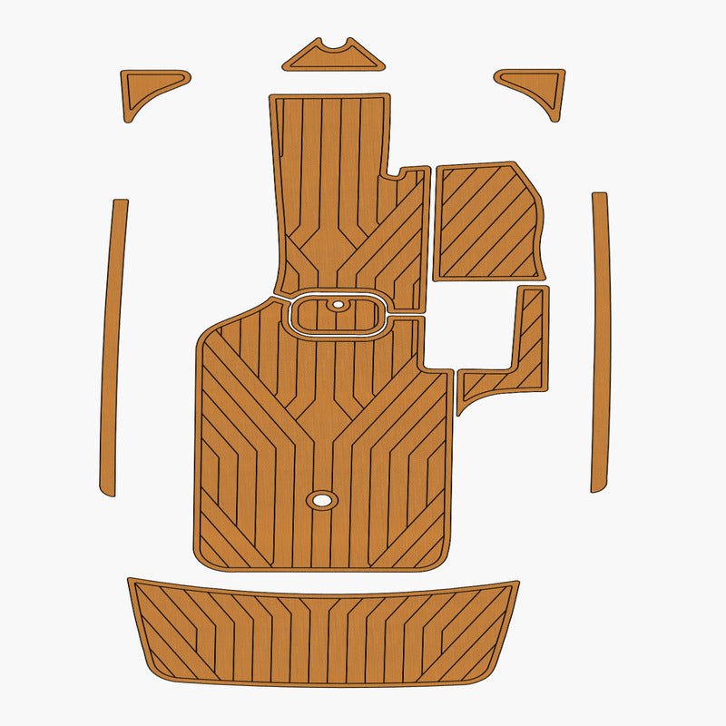 2006 - 2009 Malibu 23 LSV EVA Foam Precut Boat Flooring Kit - HJDECK