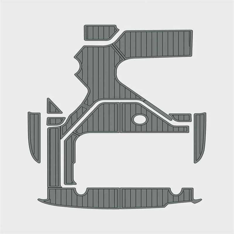 2006 - 2009 Sea Ray 240&245 Sundancer EVA Foam Boat Deck Flooring Kits - HJDECK