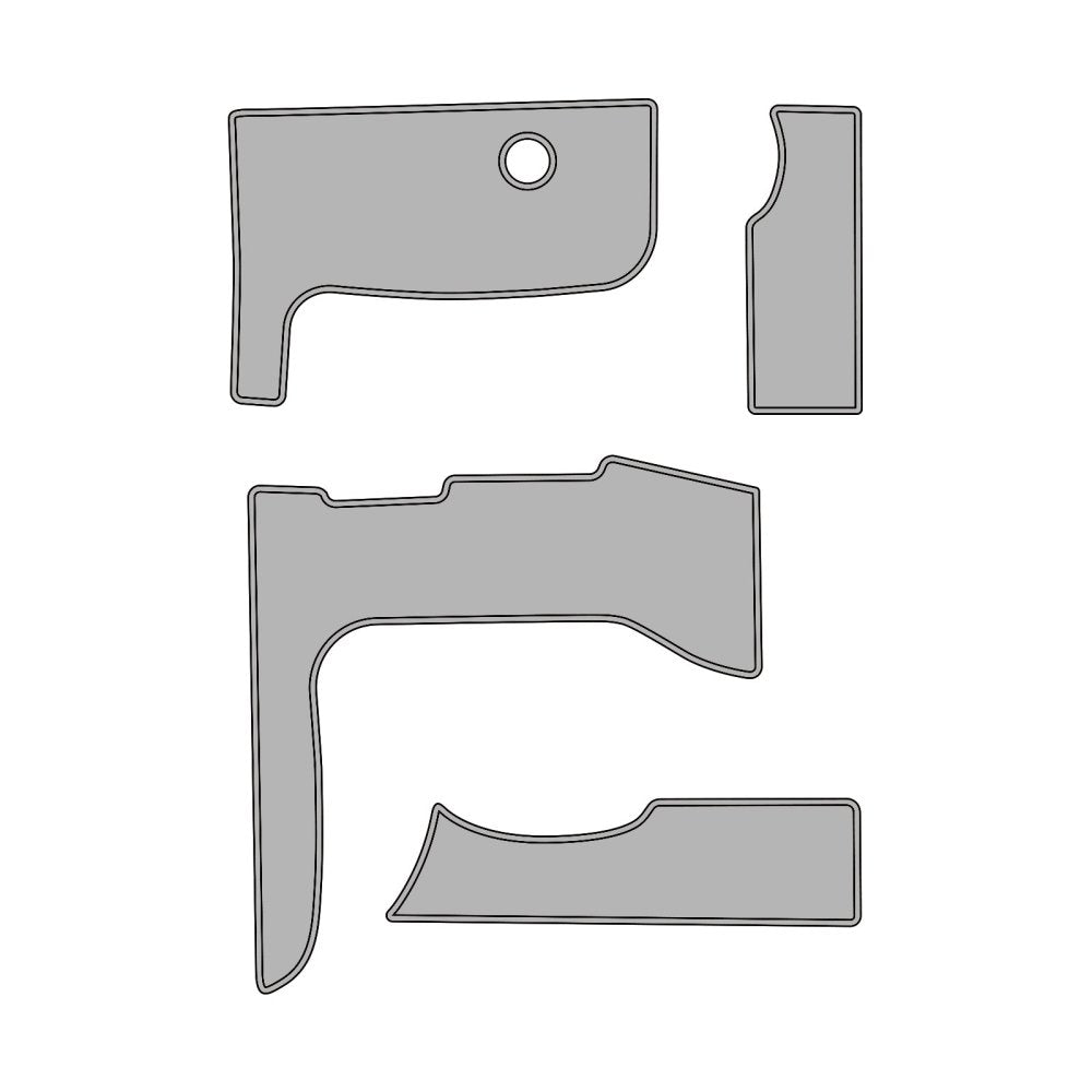 2006 - 2009 SeaRay 400 Sundancer EVA Foam Precut Boat Flooring Kits - HJDECK