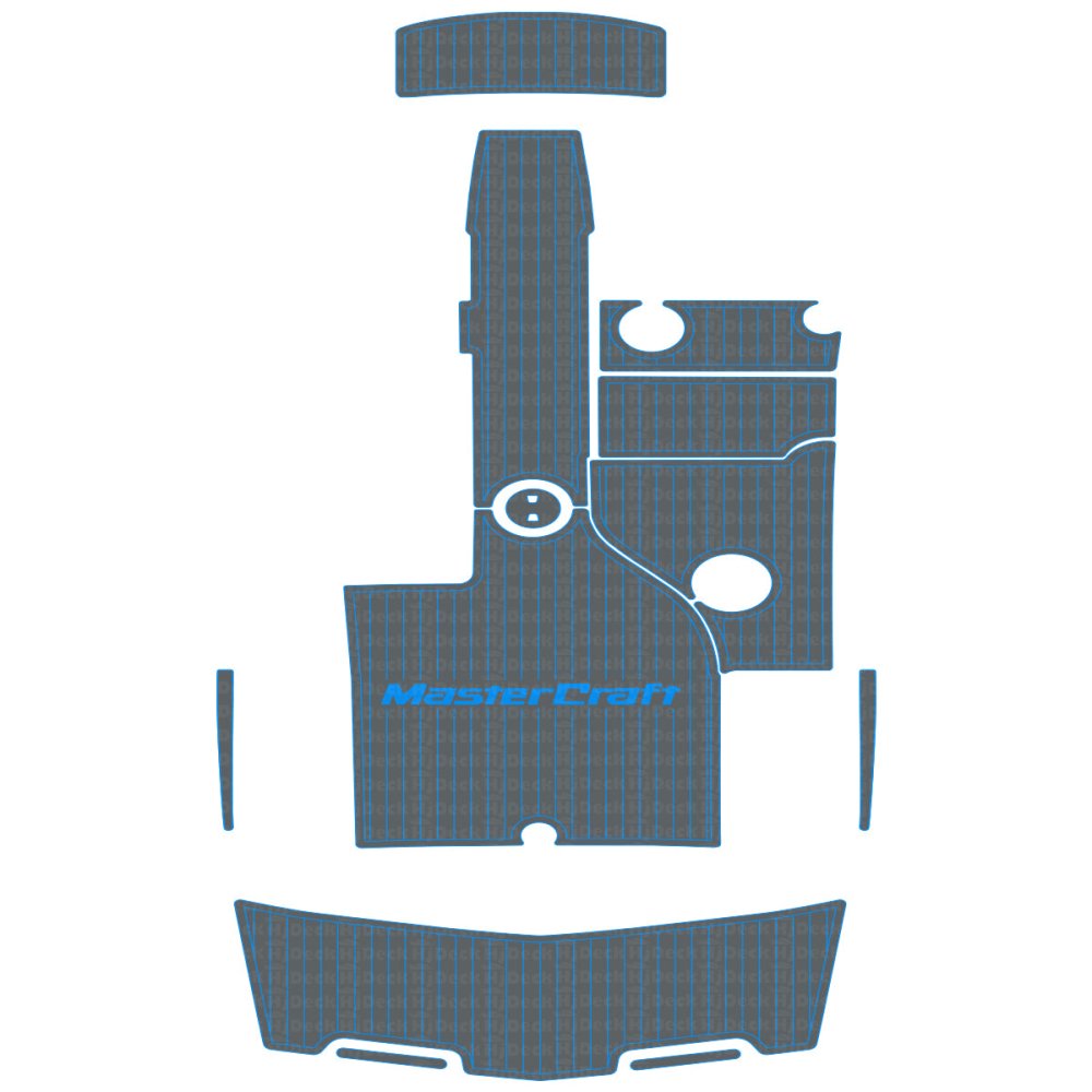 2006 - 2011 MASTERCRAFT X2 EVA Foam Boat Deck Marine Flooring Boat Decking - HJDECK