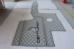 2006 Centurion Lightning C4 Cockpit Mats EVA Foam Faux Teak Boat Deck Flooring - HJDECK