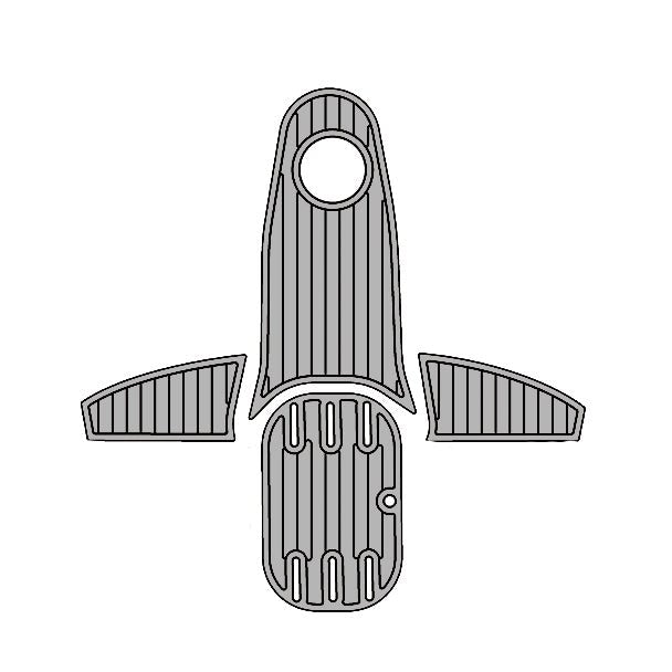 2006 Four Winns 203 Horizon EVA Foam Faux Teak Boat Deck Mat Flooring Marine Decking - HJDECK