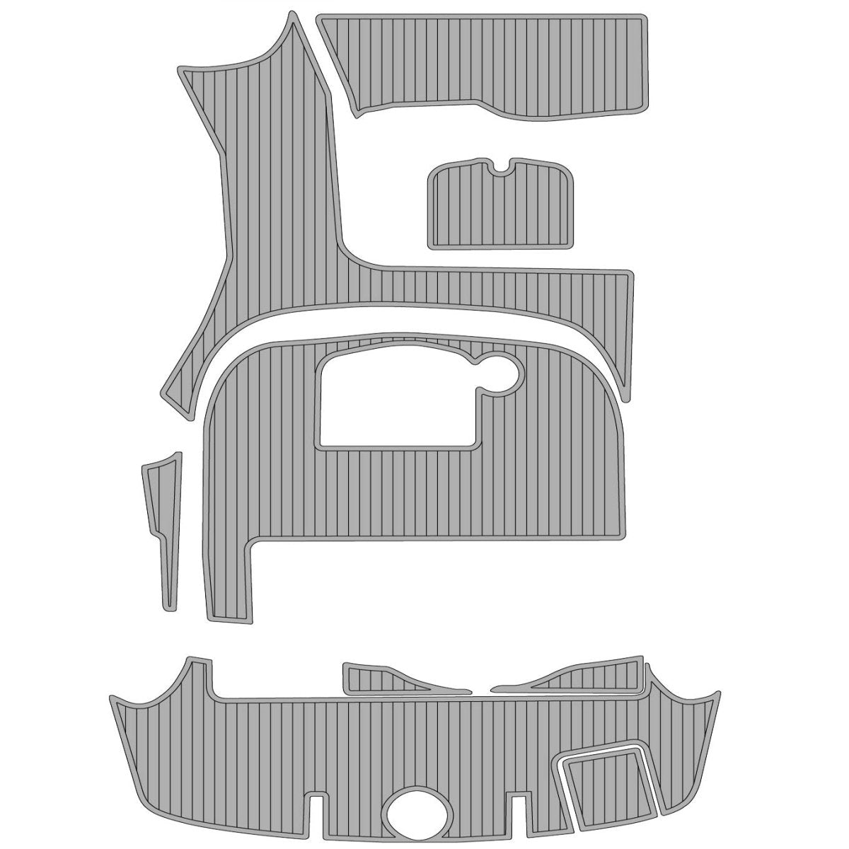 2006 Monterey 290 SC EVA Foam Boat Deck Mat Flooring - HJDECK