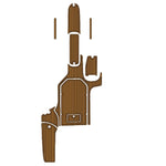 2006 Nautique SV211 EVA Foam Boat Decking Faux Teak Marine Flooring - HJDECK