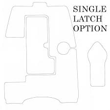 2006 Sea Ray 175 Sport (Single Latch Option) Cockpit Pad Non - Slip EVA Foam Deck Mat - HJDECK