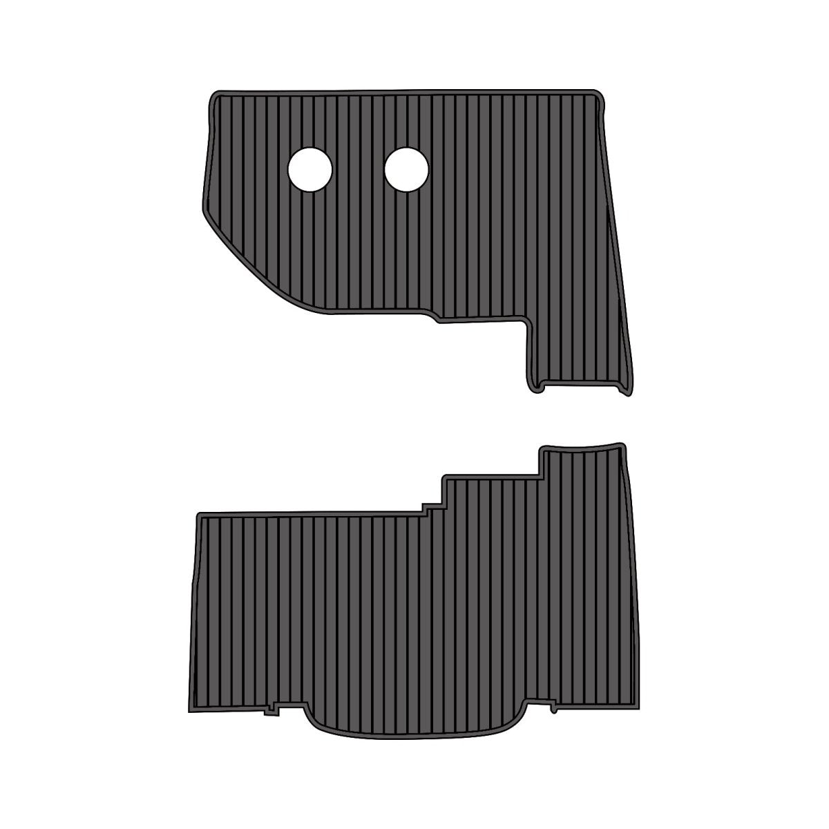 2006 Silverton 35 Motor Yacht Cockpit Pad EVA Foam Boat Flooring Marine Decking - HJDECK