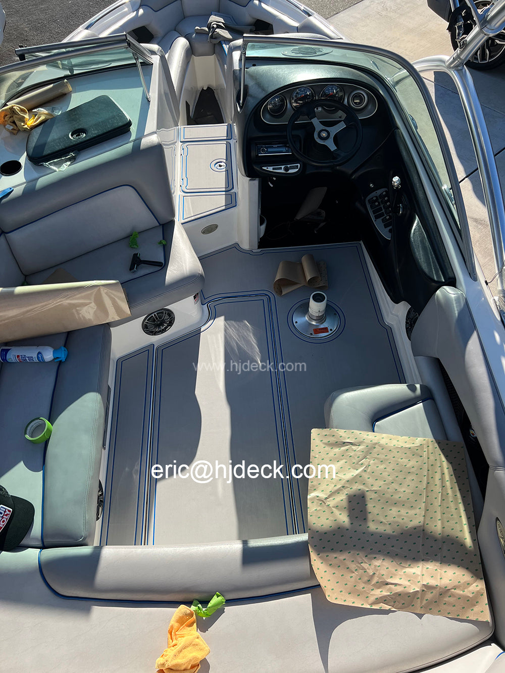 2005-2007 Crownline 270 CR Custom EVA Foam Boat Flooring