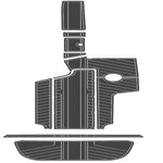 2007 - 2008 CENTURION ENZO SV240 EVA Foam Boat Deck Mat Flooring Marine Decking - HJDECK