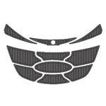 2007 - 2008 Nautique 210 EVA Foam Faux Teak Boat Deck Mat Flooring Marin Decking - HJDECK