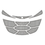 2007 - 2008 Nautique 210 EVA Foam Faux Teak Boat Deck Mat Flooring Marin Decking - HJDECK