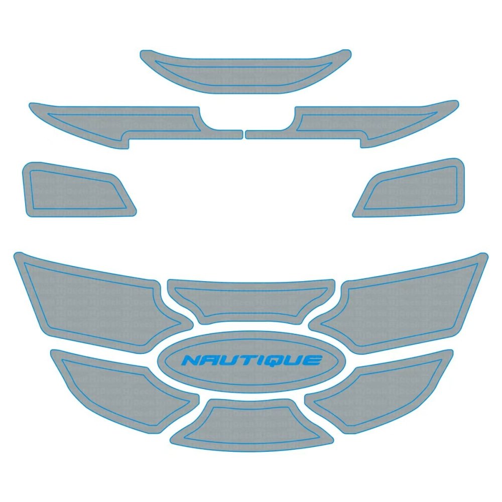 2007-2008 Ski Nautique SV211 EVA Foam Boat Decking Faux Teak Marine Flooring - HJDECK