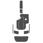 2007 - 2010 Centurion Enzo SV230 EVA Foam Faux Teak Boat Deck Mat Flooring Marine Decking Yacht Pad - HJDECK