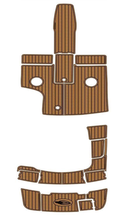 2007 Chaparral 220 SSI EVA Foam Boat Flooring Kits - HJDECK