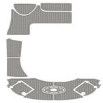 2007 Chaparral 276 SSX Pre Cut Boat Flooring Swim Platform Pad - HJDECK