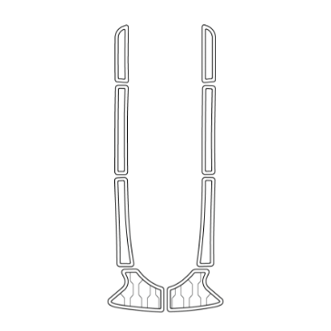 2007 Kawasaki STX Jet Ski Traction Mat Kit - HJDECK