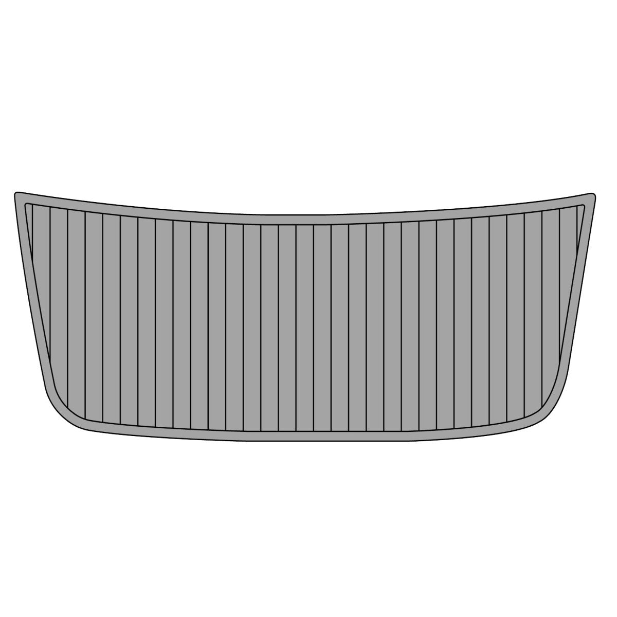 2007 Malibu 21 XTI Swim Platform Pads Boat Decking Kits - HJDECK