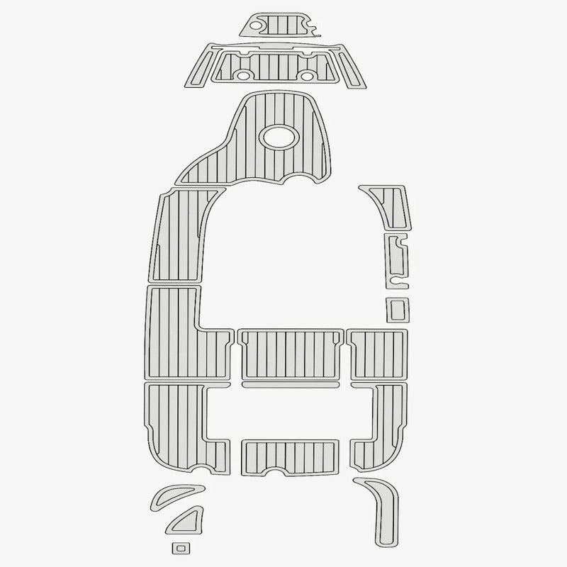 2007 Zodiac Medline 3 EVA Foam Boat Flooring Kits - HJDECK