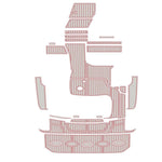 2008 - 2009 Sea Ray 350 Sundancer EVA Foam Boat Flooring Kits - HJDECK