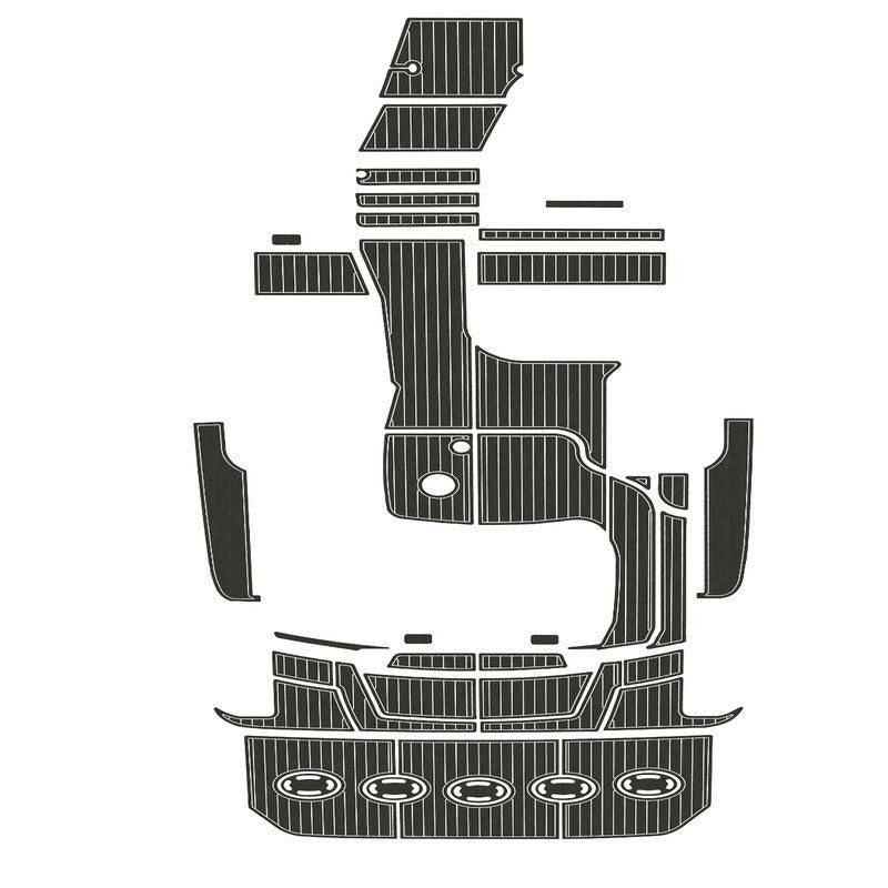 2008 - 2009 Sea Ray 350 Sundancer EVA Foam Boat Flooring Kits - HJDECK