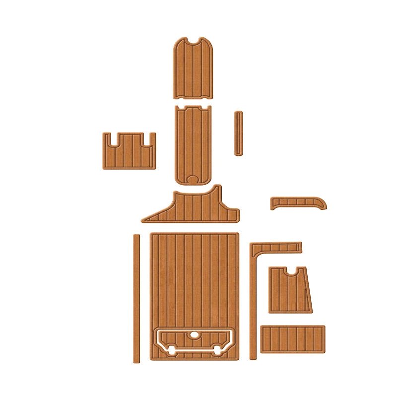 2008 - 2013 Nautique 210 Super Air EVA Foam Boat Decking Mat Kits - HJDECK