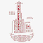 2008 - 2013 Nautique 210 Super Air EVA Foam Boat Decking Mat Kits - HJDECK