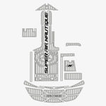 2008 - 2013 Nautique 210 Super Air EVA Foam Boat Decking Mat Kits - HJDECK