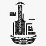 2008 - 2013 Nautique 210 Super Air EVA Foam Boat Decking Mat Kits - HJDECK