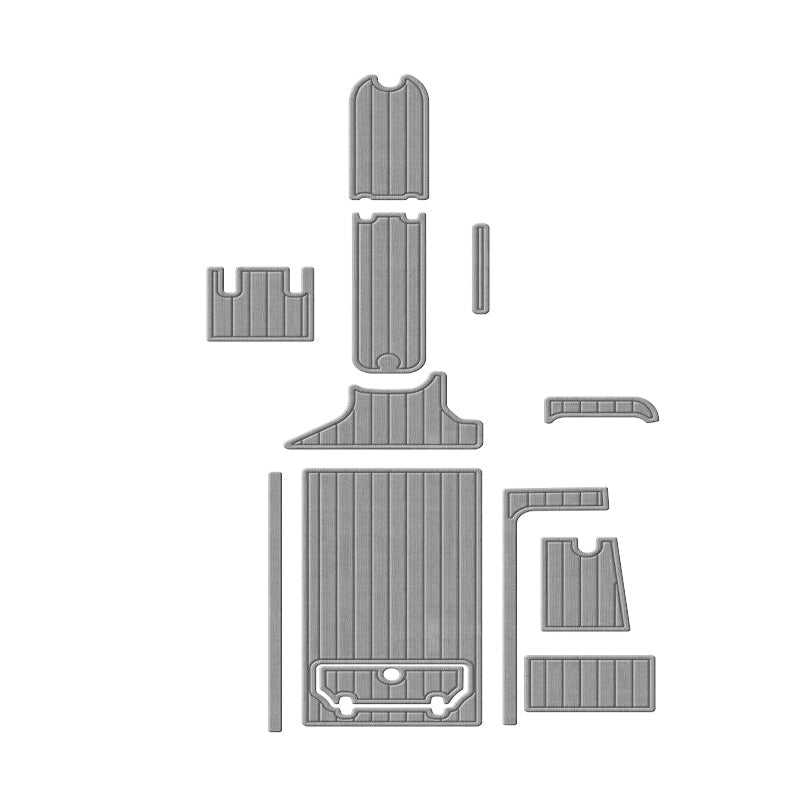 2008 - 2013 Nautique 210 Super Air EVA Foam Boat Decking Mat Kits - HJDECK