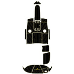 2008 Four Winns h210 EVA Foam Faux Teak Boat Deck Mat Flooring Marine Decking - HJDECK