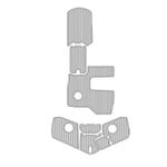 2008 Hurricane FunDeck GS 202 OB Swim Platform Cockpit Mat EVA Foam Teak Flooring - HJDECK