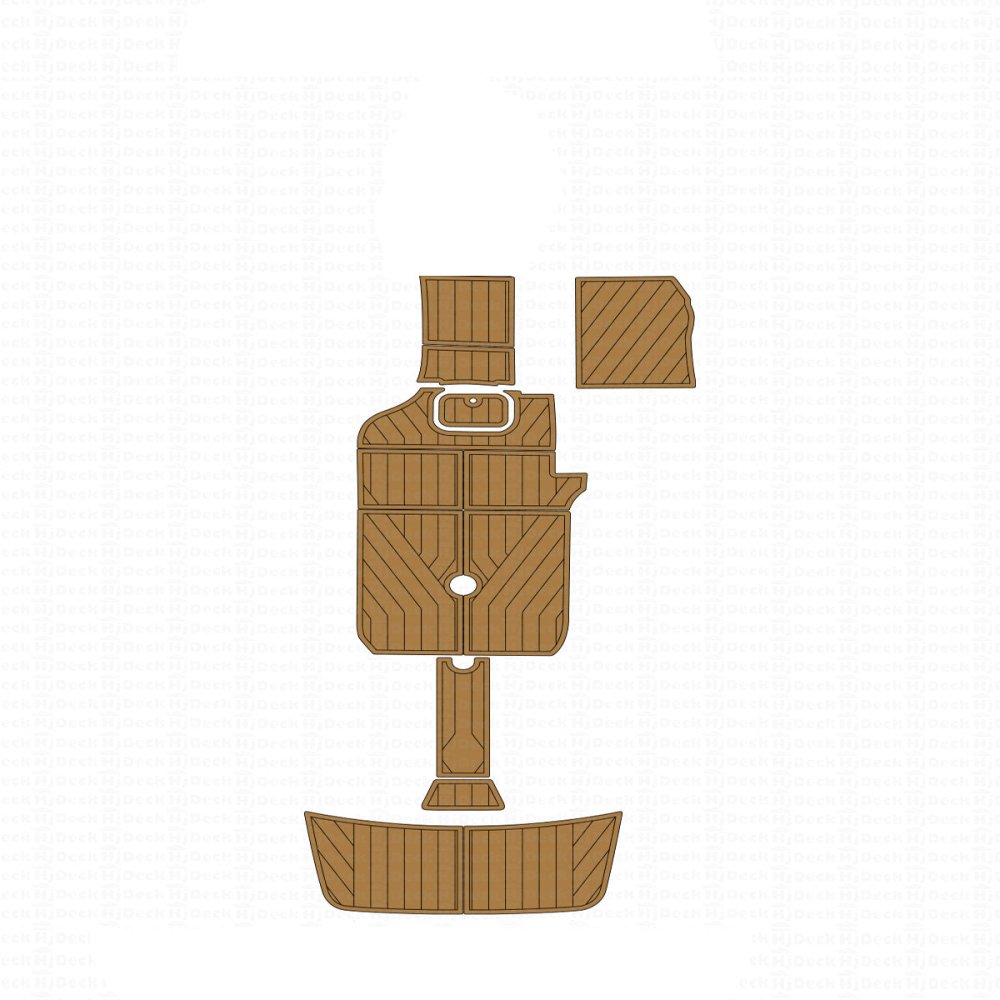 2008 Malibu 23 LSV EVA Foam Precut Boat Flooring Kit - HJDECK