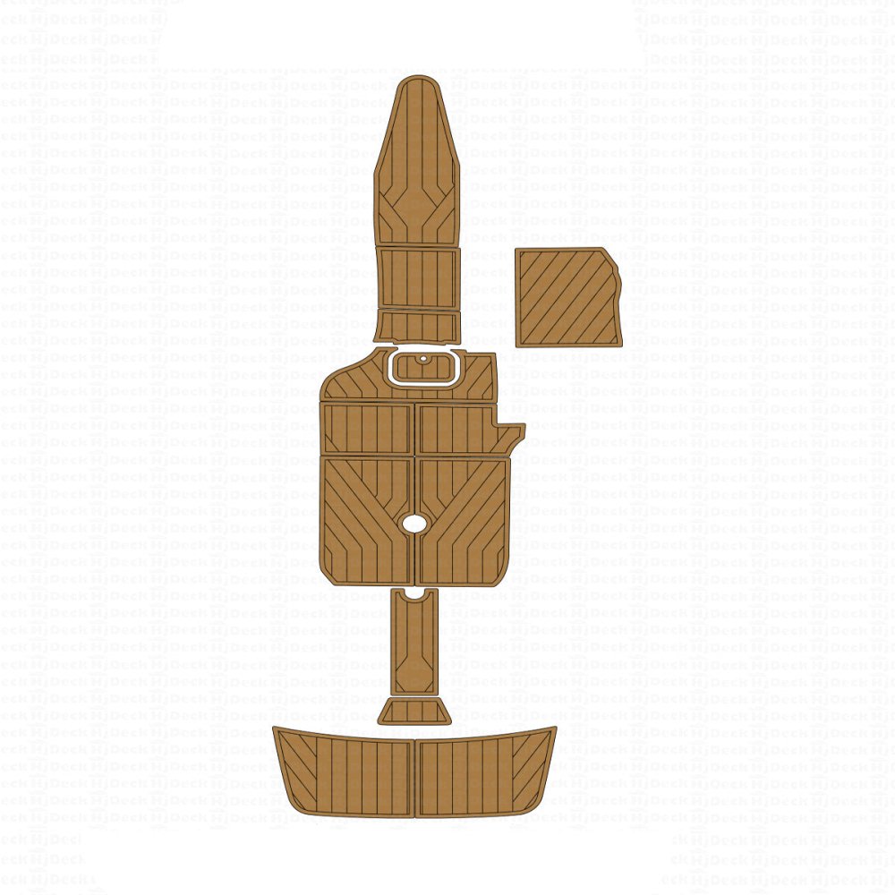 2008 Malibu 23 LSV EVA Foam Precut Boat Flooring Kit - HJDECK