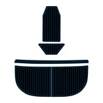 2008 Supreme V208 EVA Foam Faux Teak Boat Deck MatteMarine Flooring Marine Decking - HJDECK