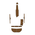 2008 Tige 22 - 24 VE EVA Foam Faux Teak Boat Deck Mat Flooring Marine Boat Decking Carpet Yacht Pad - HJDECK