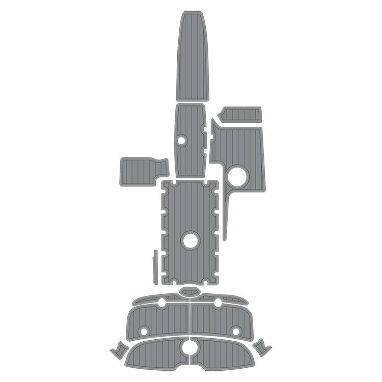 2008 Yamaha AR230 EVA Foam Faux Teak Boat Deck Mat Flooring Marine Decking - HJDECK