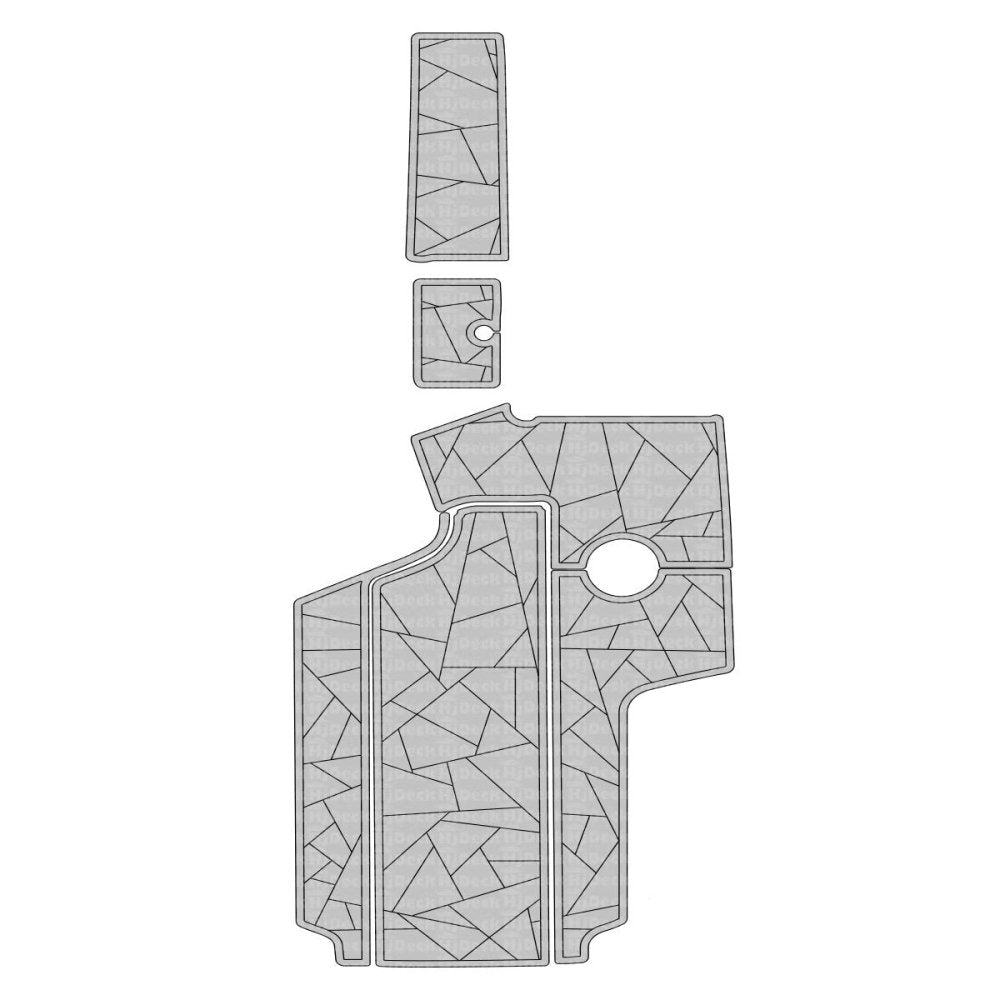 2009 - 2011 CENTURION ENZO SV240 EVA Foam Faux Teak Boat Deck Mats Flooring Marine Boat Decking Carpet - HJDECK
