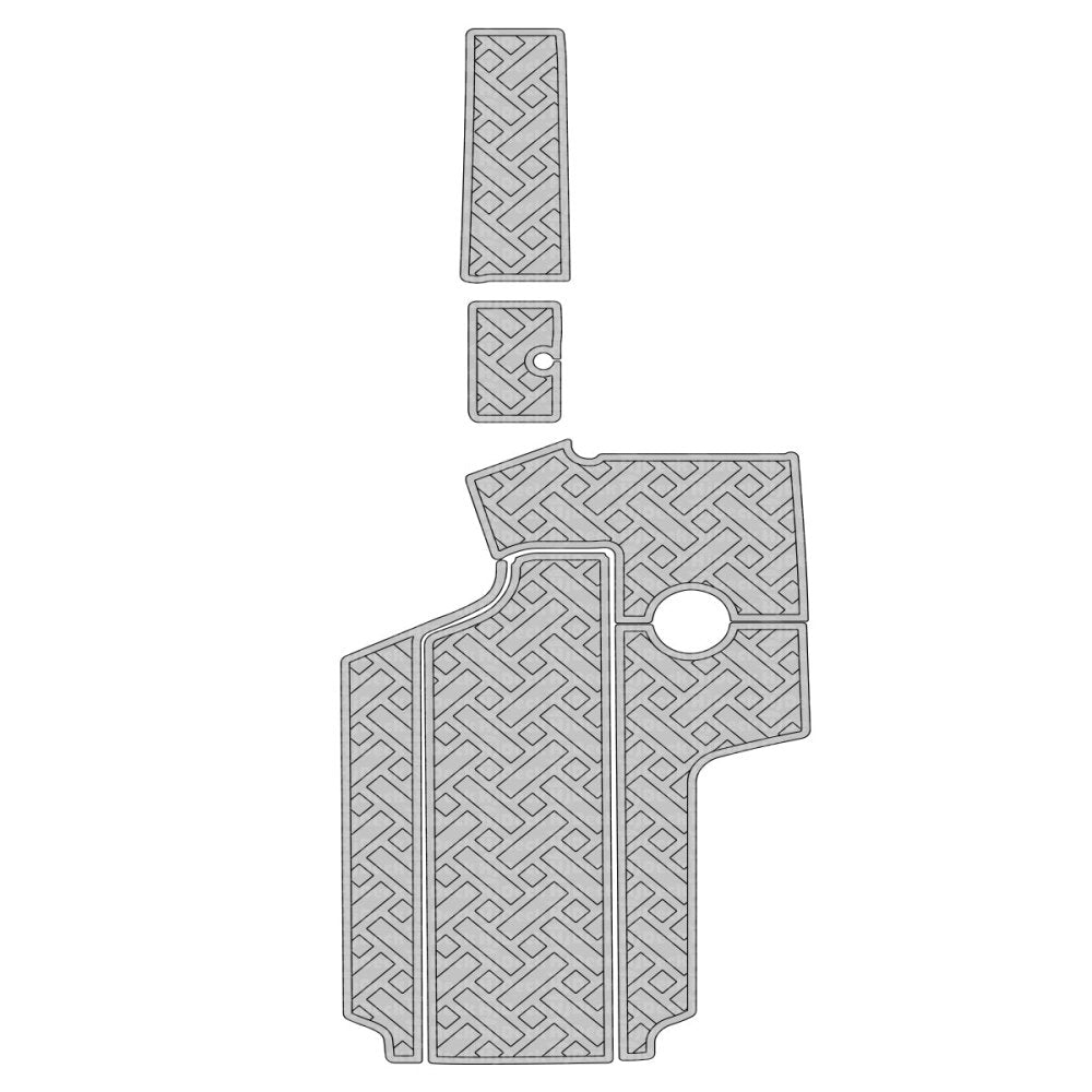 2009 - 2011 CENTURION ENZO SV240 EVA Foam Faux Teak Boat Deck Mats Flooring Marine Boat Decking Carpet - HJDECK