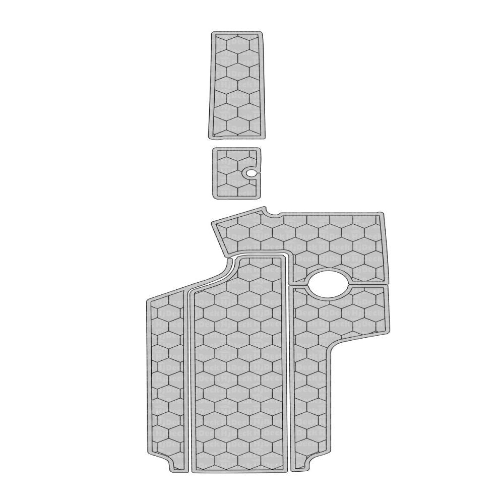 2009 - 2011 CENTURION ENZO SV240 EVA Foam Faux Teak Boat Deck Mats Flooring Marine Boat Decking Carpet - HJDECK