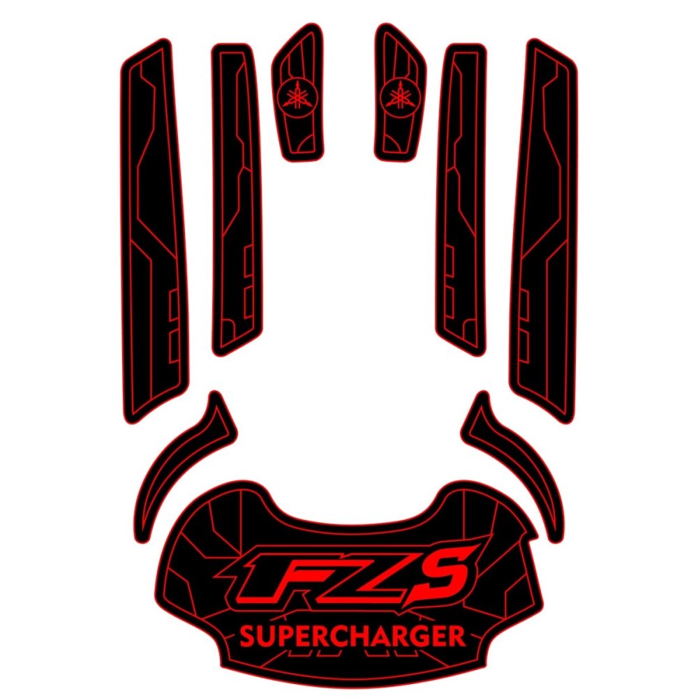 2009 - 2016 Yamaha FX SHO HO CRUISER FZR FZS Jet Ski EVA Traction Mats - HJDECK