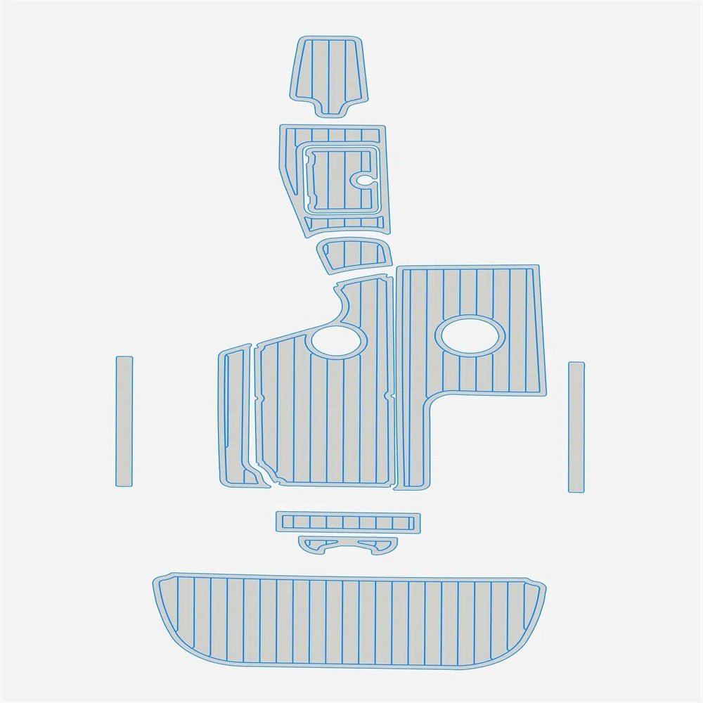 2009 Centurion Avalanche C4 EVA Foam Boat Deck Flooring Kits - HJDECK