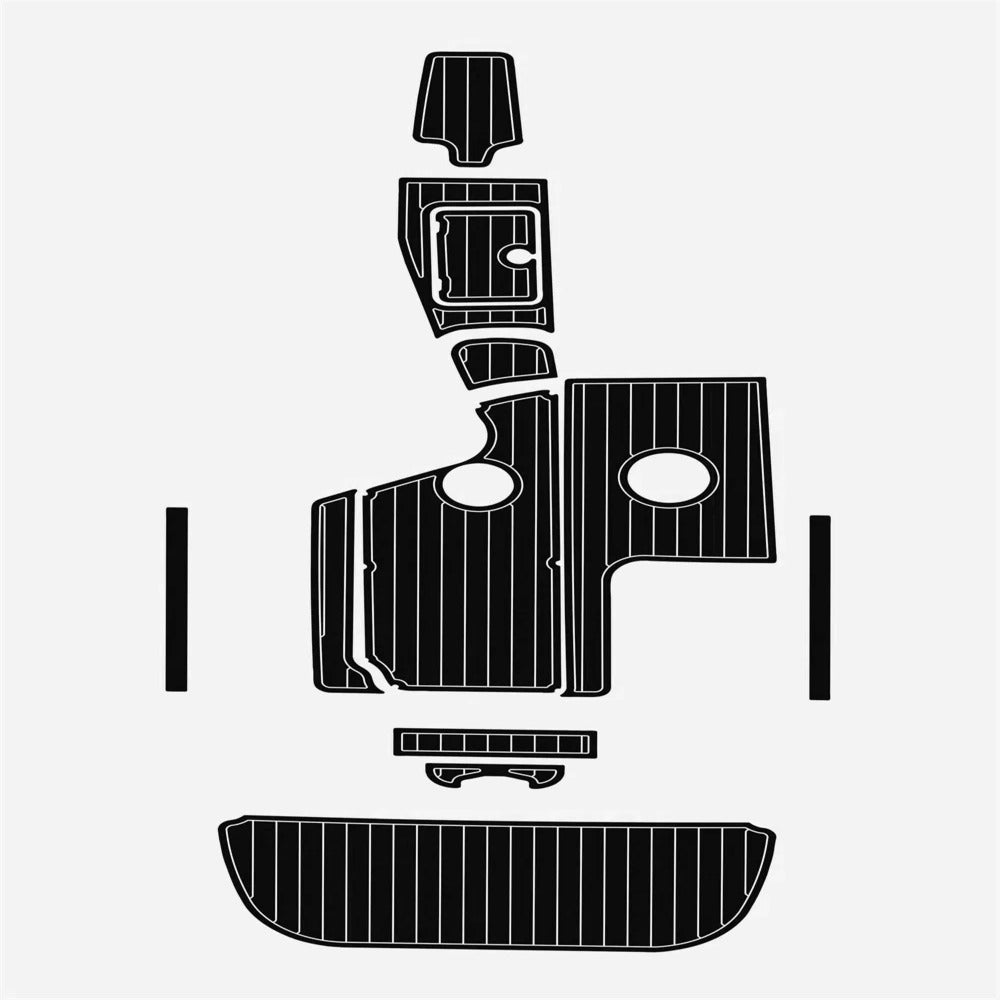 2009 Centurion Avalanche C4 EVA Foam Boat Deck Flooring Kits - HJDECK