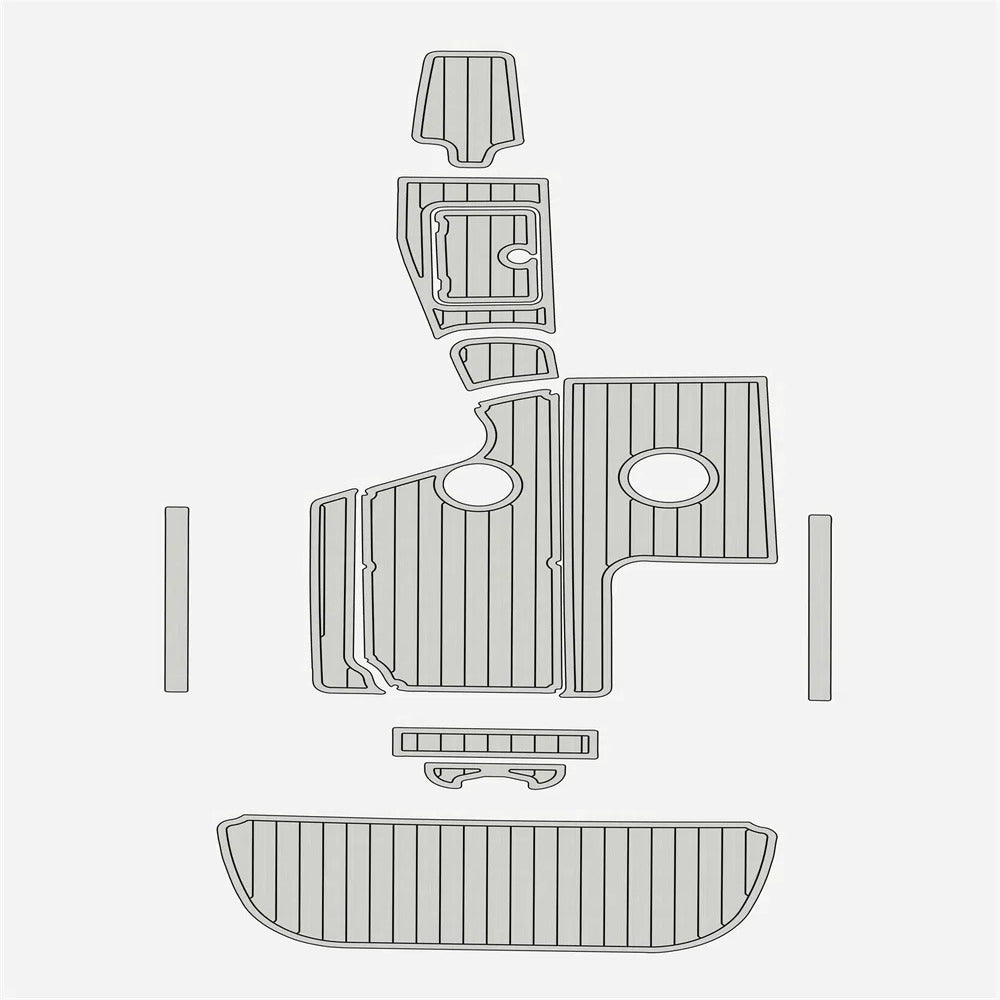 2009 Centurion Avalanche C4 EVA Foam Boat Deck Flooring Kits - HJDECK