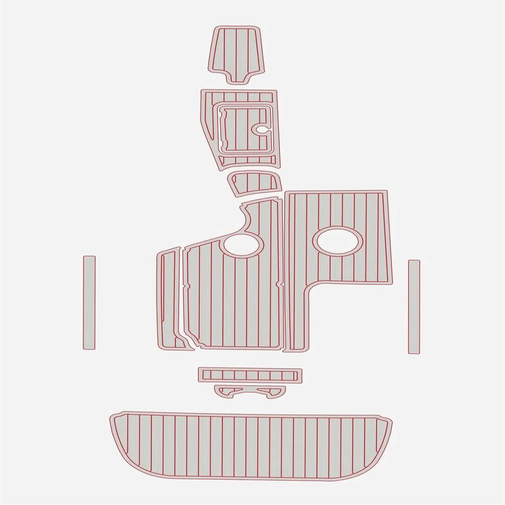 2009 Centurion Avalanche C4 EVA Foam Boat Deck Flooring Kits - HJDECK