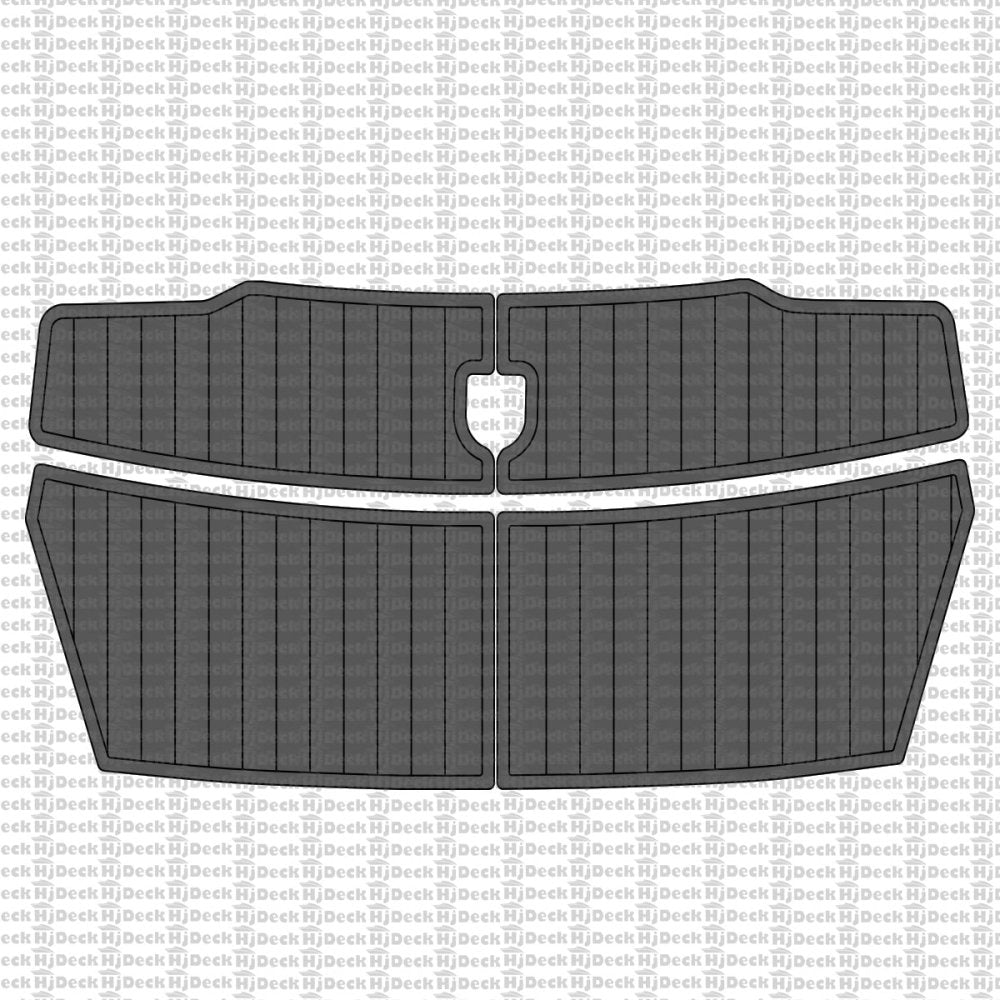 2009 Cobalt 296 Siwm Platform EVA Foam Custom Boat Flooring Deck Mat - HJDECK
